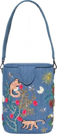 Simitri Palm Paradise Bucket Bag at Nordstrom