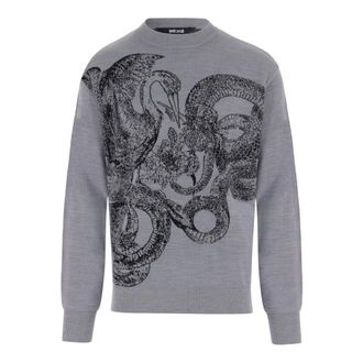 Just Cavalli Hombre, Jerseys, Gris, Talla: XL