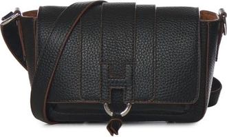 Hogan Trend Leather Flap Bag