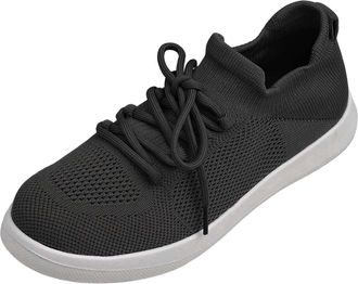 Generic Womens Arch Support Gym Trainers Walking Trainers Womens Fly Weave Lightweight Casual Shoes Sneakers Breathable Comfortable Casual Shoes Ladies Sneake