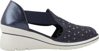 24hrs 24Hrs, Schoenen, Dames, Blauw, 40 EU, Leer, 26453 Alpargata