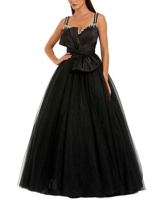 Mac Duggal Bow Long Dress