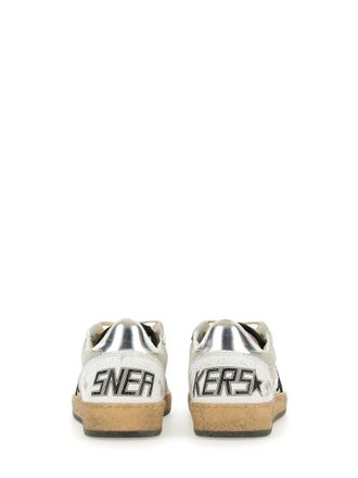 Golden Goose Ball Star Sneaker - Silver