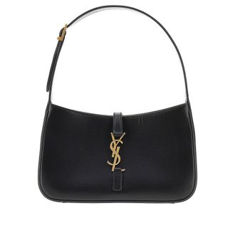 Saint Laurent Le 5 &agrave; 7 smooth leather hobo bag Woman One Size