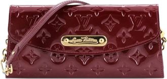 Louis Vuitton Sunset Boulevard Handbag Monogram Vernis clutch bag - Rosso