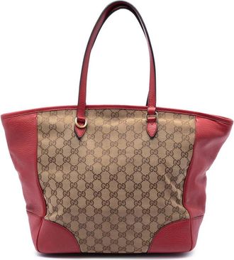 Gucci Pre-owned Gucci GG Canvas Bree Zippered Tote Ladies MF731A1J39SE491E
