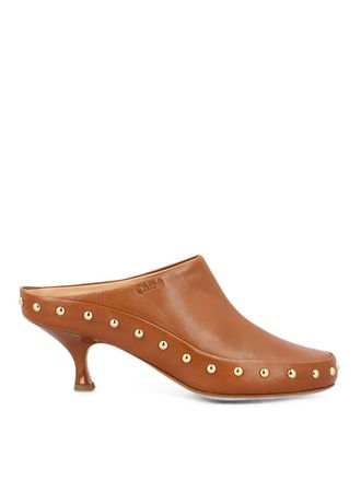 Chlo&eacute; Junie Leather Mules