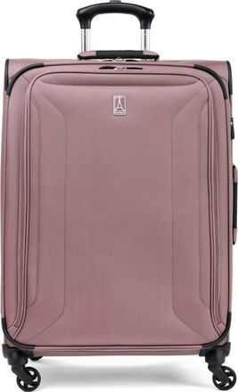 Travelpro Pilot Air 2 25 Expandable Medium Checked Spinner Luggage in Velvet Pink at Nordstrom Rack