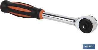 cofan Cofan Carraca 1/4 Dual Doble Acci&oacute;n 52 Dientes, Carraca Con Doble Funcionamiento De Apriete, Girando El Mango Y Con El Apriete Habitual. Bot&oacute;n De Libe