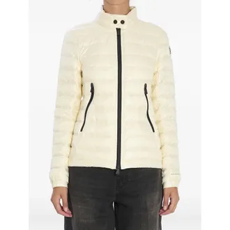 Moncler Quilted Snap-buttoned Collar Coat