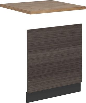 Vicco Frontal Para Lavavajillas R-line, Gris Noble, 60 Cm, Et Roble Vicco