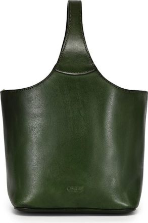 OLD TREND Napa Genuine Leather Relaxed Handcrafted Basket Bag in Kale at Nordstrom