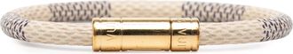 Louis Vuitton Tweedehands Damier Azur Keep It Armband