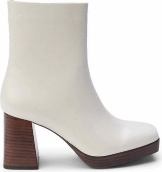 Matisse Footwear Womens Duke Platform Zippered Boots In Bone