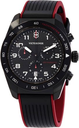 Victorinox by Swiss Army Swiss Army Chronograph Quartz Black Dial Mens Watch 242051