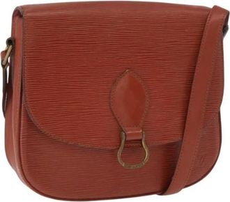 Louis Vuitton Pre-owned Cross Body Bags, female, Brown, Size: ONE SIZE Pre-owned Vintage Leather Cross Body Bag