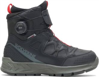 Wolverine Mens Polar Range Boa Boots In Black