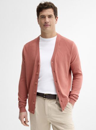 Le 31 Mens Silky knit Cardigan Sweater
