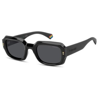 Polaroid Sunglasses, unisex, Black, Size: 51 MM Stylish Sunglasses Black Frame