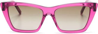 Saint Laurent Eyewear Occhiali da sole Mica - Rosa