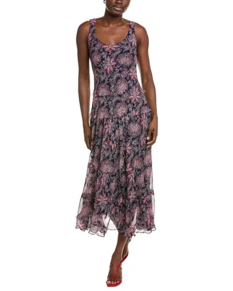 Jones New York Multi Tier Maxi Dress