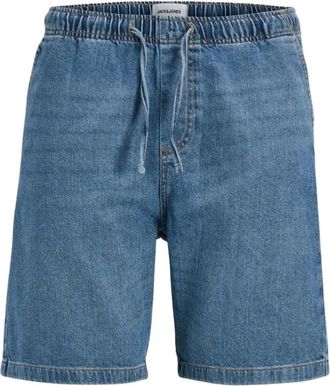 Jack & Jones Hombre, Pantalones cortos, Azul, Talla: S
