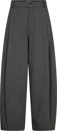 Co'Couture Pantalones Anchos - Trousers - Mujer - Gris - XL