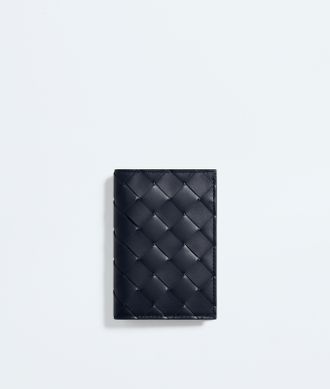 Bottega Veneta Portacarte Intrecciato con patta - Blu - Uomo - U