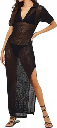 L*Space Sydney Knit Cover-Up In Black