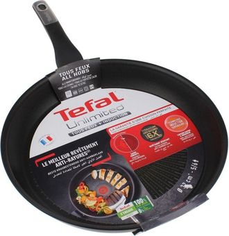 T-fal Unlimited Sart&eacute;n Para Fre&iacute;r - 32cm - G2550802 - 3168430300682