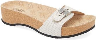 Balenciaga x Scholl Platform Sandal in 9080 White/Silver at Nordstrom, Size 10Us