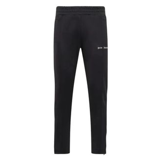 Palm Angels Heren, Broeken, Zwart, Maat: M
