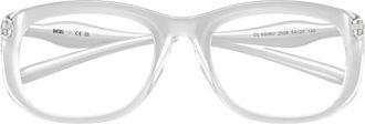 Diesel Dl 6006U Optisch Montuur - unisex - Brillen - Wit - 54 MM - Accessoires
