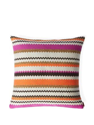 Missoni Home Cuscino con motivo a zig zag - Arancione