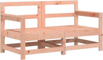 vidaXL Sof&aacute;s De Esquina De Jard&iacute;n 2 Uds Madera Maciza Douglas Vidaxl