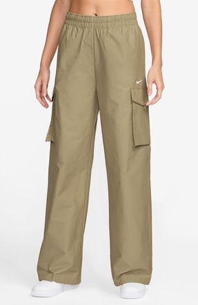 Nike Sportswear Everything Wovens Mid-Rise Cargo Pants in 297 Prctbg/white at Nordstrom, Size X-Large