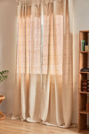 Calma House Cortina color crudo 140x280