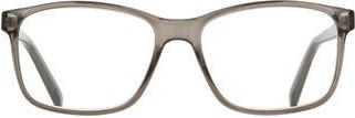 Cole Haan 55mm Square Reading Glasses in Crystal Grey at Nordstrom Rack, Size +2.50