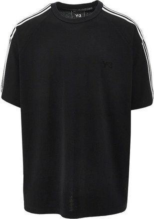 Yohji Yamamoto Wool-blend jersey T-shirt Man S