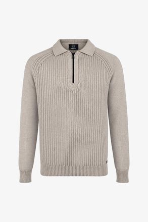 Genti Polo Zip | Beige