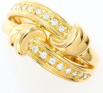 C&A Yellow Gold Yellow Gold (18K) Band Ring (Pre-Owned)