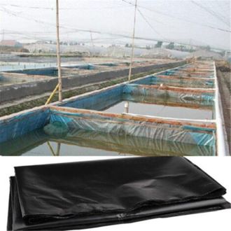 OEM Revestimiento De Polietileno De Alta Densidad Para Estanques - 2 M X 3 M - Negro - Para Estanques De Peces, Arroyos, Fuentes Y Jardines Acu&aacute;ticos -cre