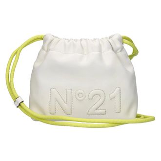 N&deg;21 Tassen, Dames, Wit, ONE Size, Leer, Penelope Bucket Bag