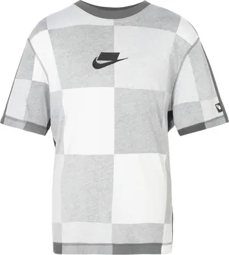 Nike Printed Short Sleeve TEE Men White/Grey Whitegray CJ5074-068