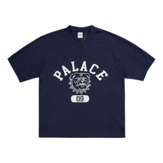 Palace Bulldog Mesh Jersey Navy P30ES217
