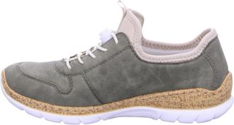 Rieker Sneaker - Dames - Schoenen - Groen - Maat: 40 EU Leer