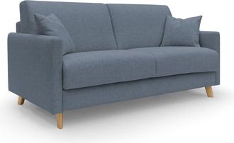 Divani.Store Sof&aacute; cama convertible impermeable 160 cm azul
