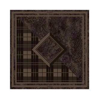 Marella Aerosi Python Foulard Sjaal - Dames - Accessoires - Bruin - Maat: ONE Size Modal