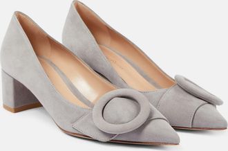 Gianvito Rossi Venezia 45 suede pumps