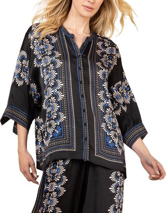 Hale Bob Hale Bob Long Sleeve Zaria Woven